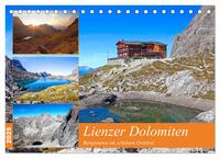 Vorderes Coverbild Lienzer Dolomiten (Tischkalender 2025 DIN A5 quer), CALVENDO Monatskalender