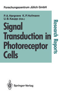 Vorderes Coverbild Signal Transduction in Photoreceptor Cells