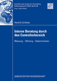 Vorderes Coverbild Interne Beratung durch den Controllerbereich