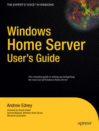 Vorderes Coverbild Windows Home Server Users Guide