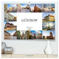 Vorderes Coverbild Güstrow Impressionen (hochwertiger Premium Wandkalender 2025 DIN A2 quer), Kunstdruck in Hochglanz