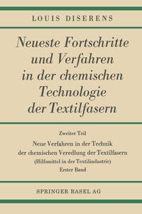 Vorderes Coverbild Neue Verfahren in der Technik der chemischen Veredlung der Textilfasern