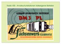 Vorderes Coverbild Radio VEB - Amateurfunkstationen Volkseigener Betriebe (Wandkalender 2026 DIN A3 quer), CALVENDO Monatskalender