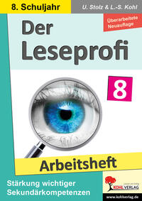 Vorderes Coverbild Der Leseprofi / Arbeitsheft - Fit durch Lesetraining / Klasse 8