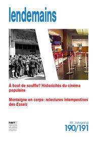 Vorderes Coverbild Lendemains - Études comparées sur la France 48, 190/191