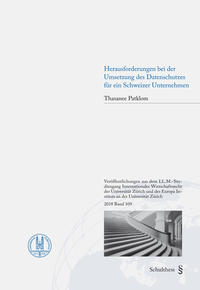 Vorderes Coverbild Herausforderungen bei der Umsetzung des Datenschutzes für ein Schweizer Unternehmen