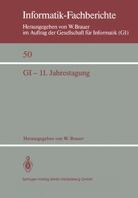 Vorderes Coverbild GI — 11. Jahrestagung