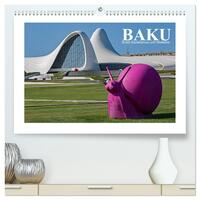 Vorderes Coverbild Baku - Erdöl, Sozialismus und Welterbe (hochwertiger Premium Wandkalender 2025 DIN A2 quer), Kunstdruck in Hochglanz