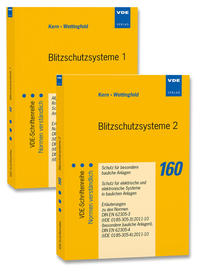 Vorderes Coverbild (hohe Qualität) Blitzschutzsysteme 1 - Blitzschutzsysteme 2 (Set)