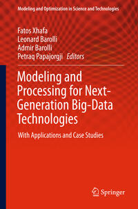 Vorderes Coverbild Modeling and Processing for Next-Generation Big-Data Technologies