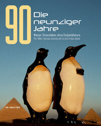 Vorderes Coverbild Die neunziger Jahre. The 1990s