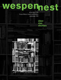 Vorderes Coverbild Wespennest. Zeitschrift für brauchbare Texte und Bilder / Über das Dichten
