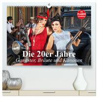 Vorderes Coverbild Die 20er Jahre. Gangster, Bräute und Kanonen (hochwertiger Premium Wandkalender 2025 DIN A2 quer), Kunstdruck in Hochglanz