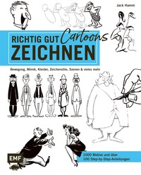 Vorderes Coverbild Richtig gut zeichnen – Cartoons
