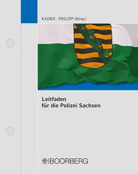 Vorderes Coverbild Leitfaden für die Polizei Sachsen