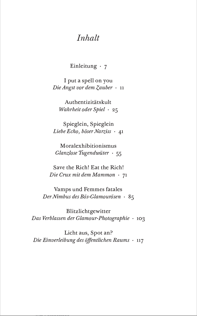Beispielinhalt (Bild) Glamour