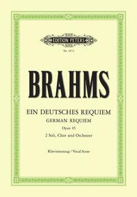 Vorderes Coverbild Ein deutsches Requiem op. 45