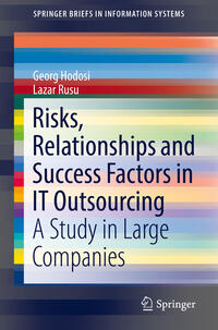 Vorderes Coverbild Risks, Relationships and Success Factors in IT Outsourcing