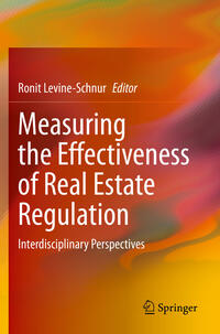 Vorderes Coverbild Measuring the Effectiveness of Real Estate Regulation