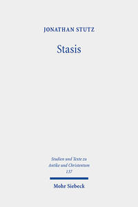 Vorderes Coverbild Stasis