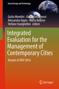 Vorderes Coverbild Integrated Evaluation for the Management of Contemporary Cities