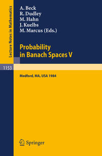 Vorderes Coverbild Probability in Banach Spaces V