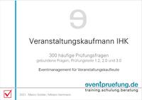 Vorderes Coverbild Veranstaltungskaufmann IHK: 300 häufige Prüfungsfragen