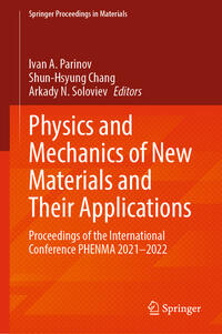 Vorderes Coverbild Physics and Mechanics of New Materials and Their Applications