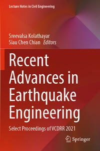 Vorderes Coverbild Recent Advances in Earthquake Engineering