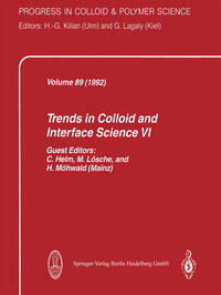 Vorderes Coverbild Trends in Colloid and Interface Science VI