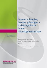 Vorderes Coverbild Eichstätter Schriften zum kirchlichen Arbeitsrecht 2018