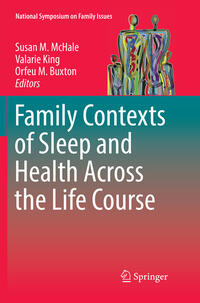Vorderes Coverbild Family Contexts of Sleep and Health Across the Life Course