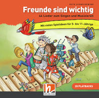 Vorderes Coverbild Freunde sind wichtig. Playback-CDs