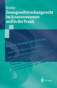 Vorderes Coverbild Zwangsvollstreckungsrecht im Assessorexamen und in der Praxis