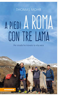 Vorderes Coverbild A piedi a Roma con tre lama