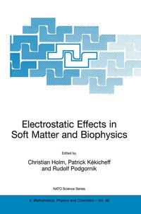 Vorderes Coverbild Electrostatic Effects in Soft Matter and Biophysics