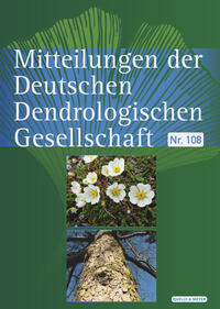 Vorderes Coverbild Mitteilungen der Deutschen Dendrologischen Gesellschaft