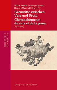 Vorderes Coverbild Grenzritte zwischen Vers und Prosa (1700-1900)