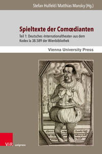 Vorderes Coverbild Spieltexte der Comœdianten