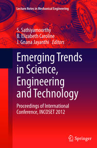 Vorderes Coverbild Emerging Trends in Science, Engineering and Technology