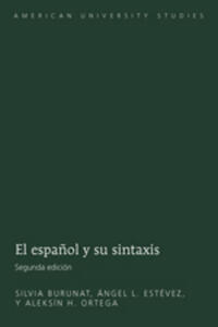 Vorderes Coverbild El español y su sintaxis
