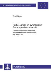Vorderes Coverbild Portfolioarbeit im gymnasialen Fremdsprachenunterricht
