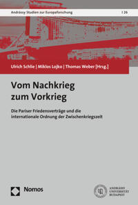 Vorderes Coverbild Vom Nachkrieg zum Vorkrieg