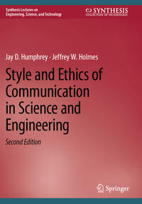 Vorderes Coverbild Style and Ethics of Communication in Science and Engineering