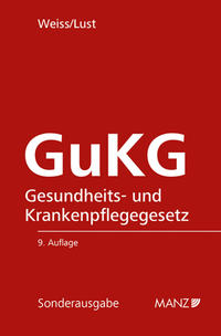 Vorderes Coverbild Gesundheits- und Krankenpflegegesetz GuKG