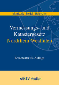 Vorderes Coverbild Vermessungs- und Katastergesetz Nordrhein-Westfalen