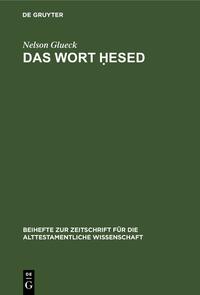 Vorderes Coverbild Das Wort ?esed