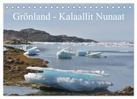 Vorderes Coverbild Grönland - Kalaallit Nunaat (Tischkalender 2025 DIN A5 quer), CALVENDO Monatskalender