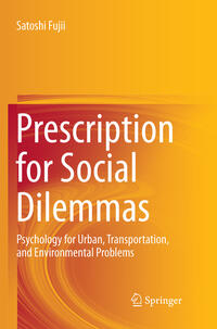 Vorderes Coverbild Prescription for Social Dilemmas