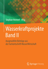 Vorderes Coverbild Wasserkraftprojekte Band II